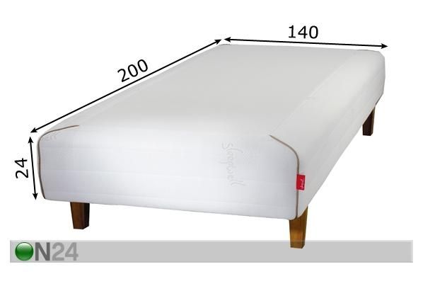 Kušett Special 140x200 cm mõõdud