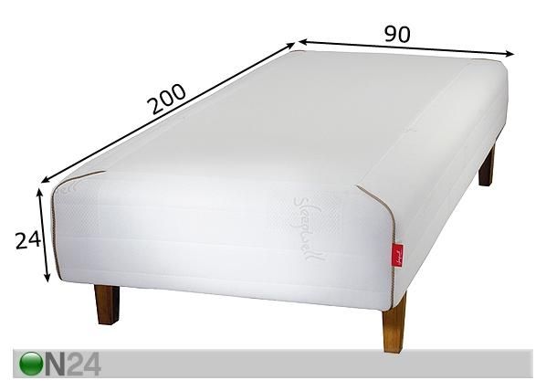 Kušett Special 90x200 cm mõõdud