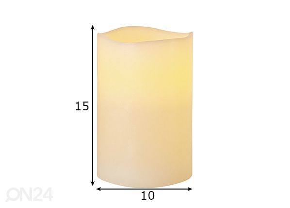 Küünal Big 15 cm mõõdud