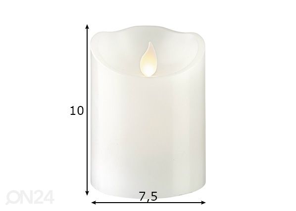 Küünal M-Twinkle 10 cm mõõdud