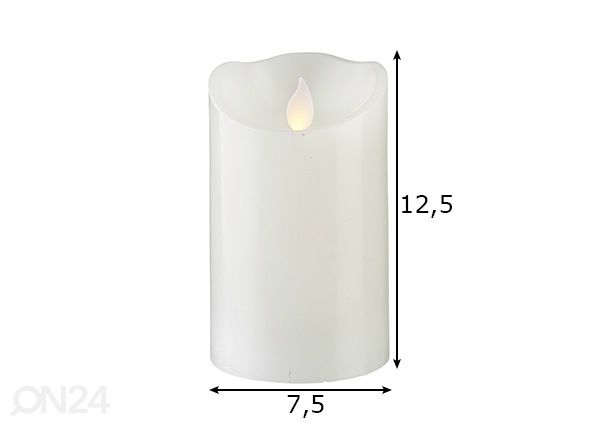 Küünal M-Twinkle 12,5 cm mõõdud