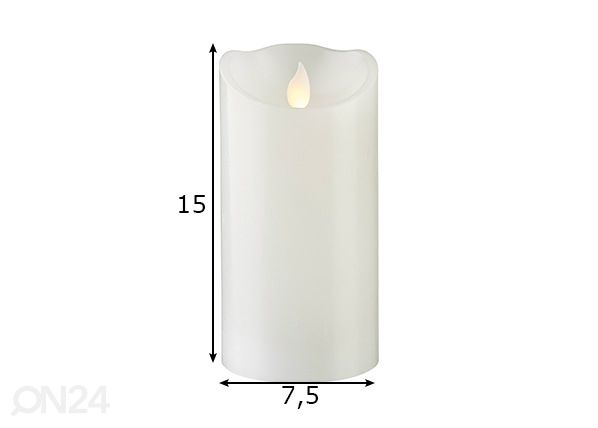Küünal M-Twinkle 15 cm mõõdud