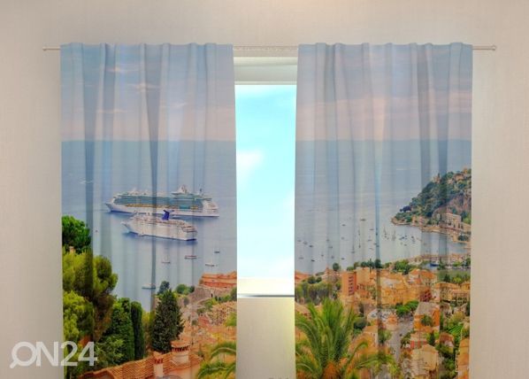 Läbipaistev kardin Lagoon of Nice 240x220 cm