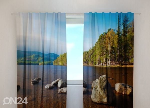 Läbipaistev kardin Lake 2, 240x220 cm