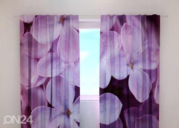 Läbipaistev kardin Lilac 240x220 cm