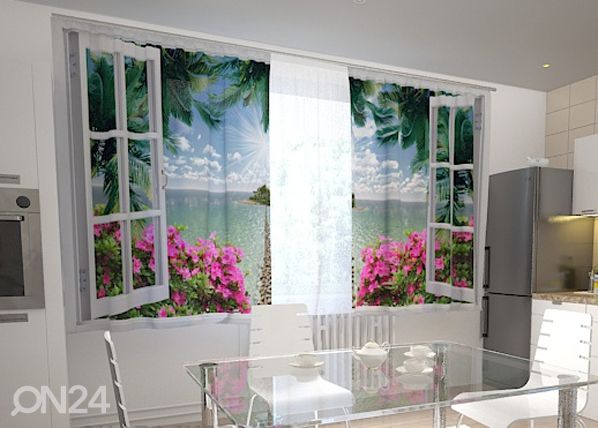 Läbipaistev kardin Open window 200x120 cm