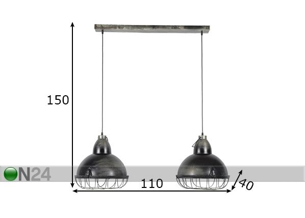 Laelamp mõõdud