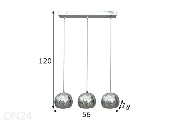 Laelamp mõõdud