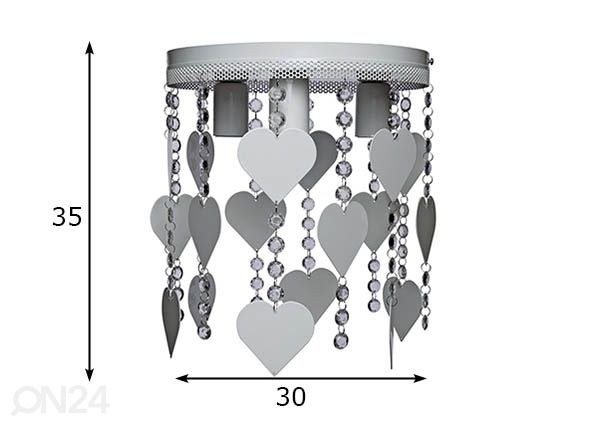 Laelamp mõõdud