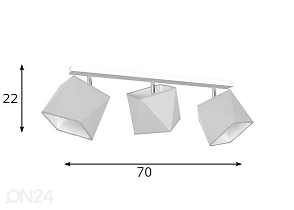 Laelamp mõõdud