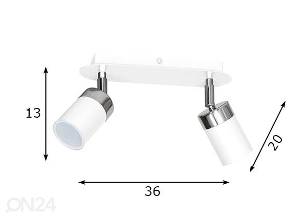 Laelamp mõõdud