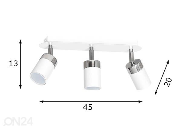 Laelamp mõõdud