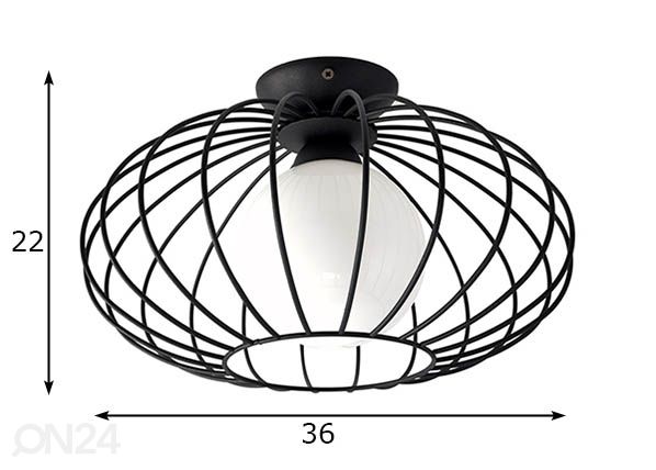 Laelamp mõõdud