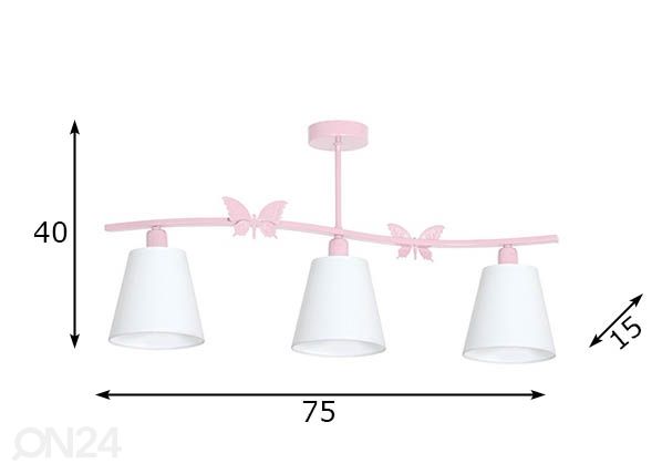 Laelamp mõõdud