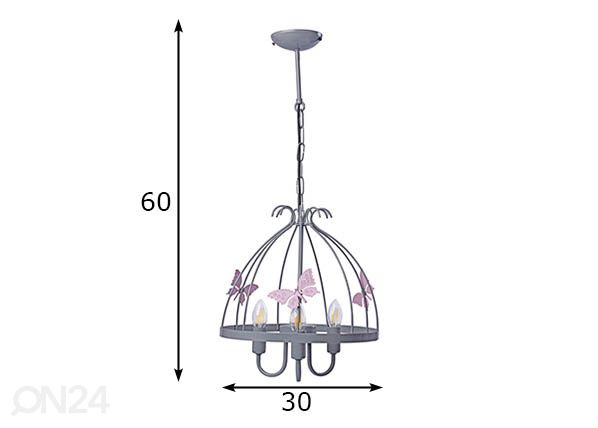 Laelamp mõõdud
