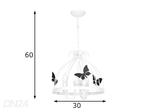 Laelamp mõõdud
