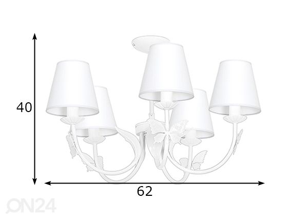 Laelamp mõõdud
