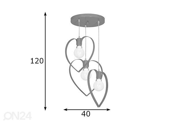 Laelamp mõõdud