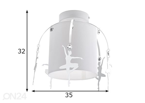 Laelamp mõõdud