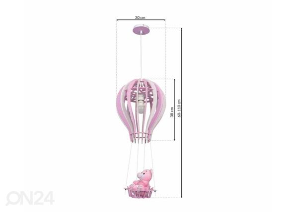 Laelamp mõõdud