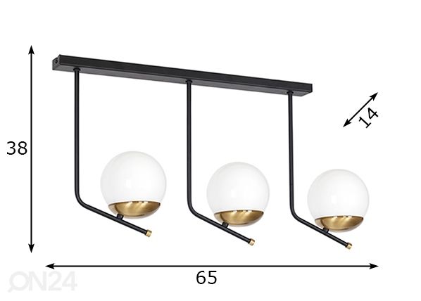 Laelamp mõõdud
