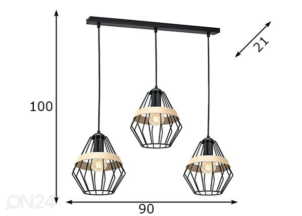 Laelamp mõõdud