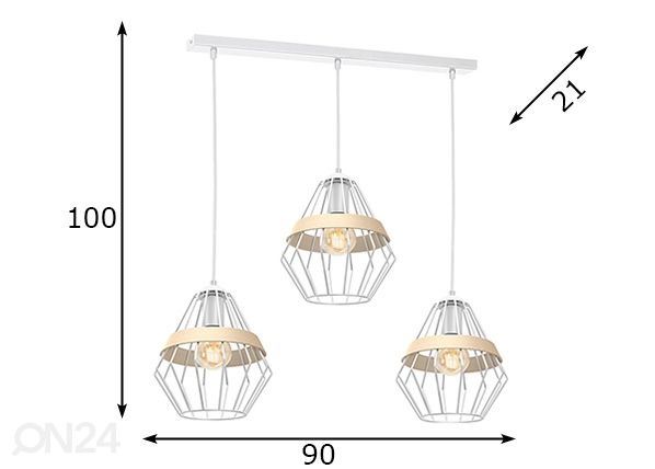 Laelamp mõõdud