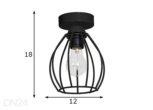 Laelamp mõõdud