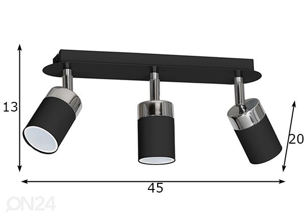 Laelamp mõõdud