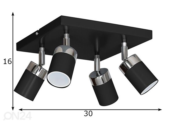 Laelamp mõõdud