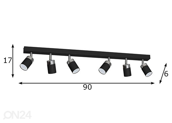 Laelamp mõõdud