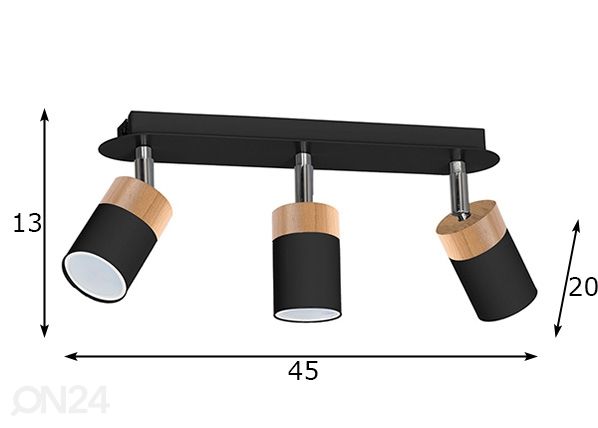 Laelamp mõõdud