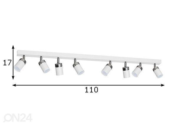 Laelamp mõõdud