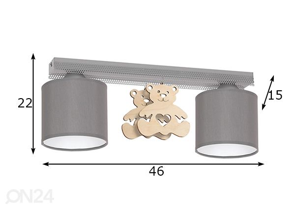 Laelamp mõõdud