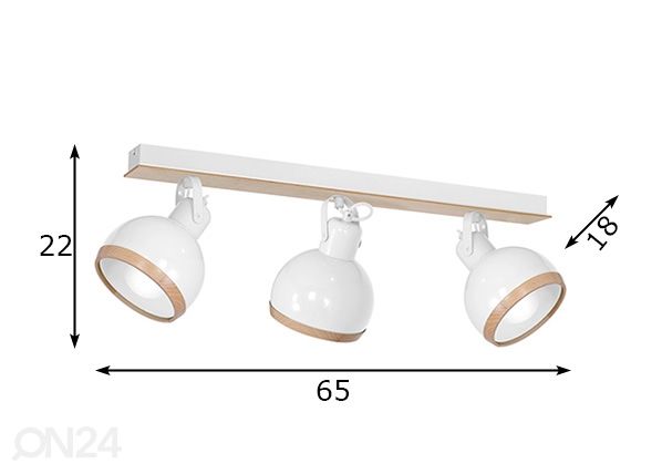 Laelamp mõõdud