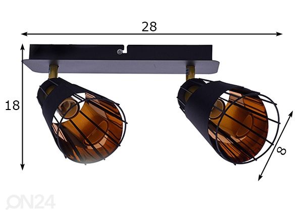 Laelamp mõõdud