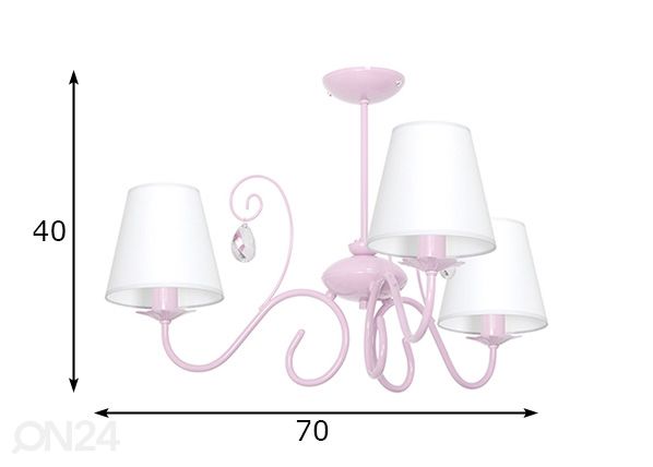 Laelamp mõõdud