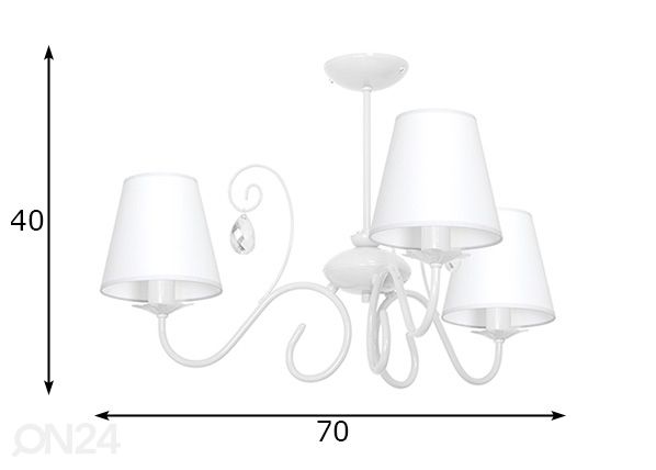 Laelamp mõõdud