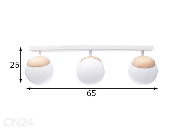Laelamp mõõdud