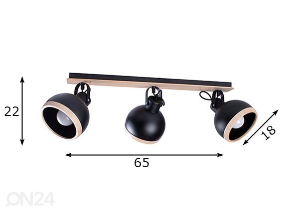 Laelamp mõõdud