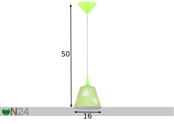 Laelamp mõõdud