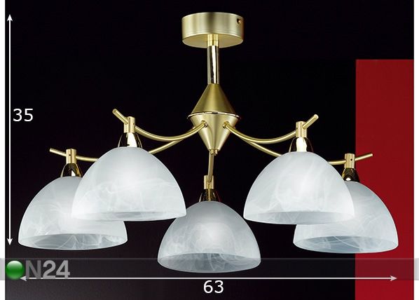 Laelamp Amsterdam mõõdud
