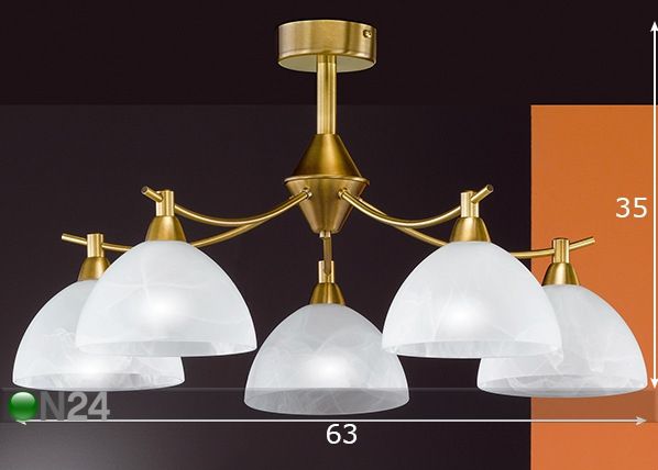 Laelamp Amsterdam mõõdud
