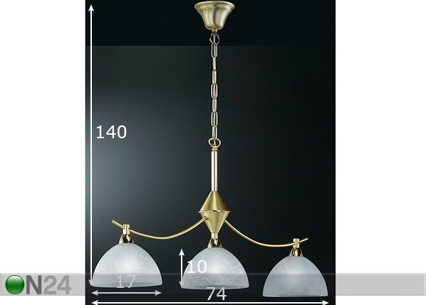 Laelamp Amsterdam mõõdud