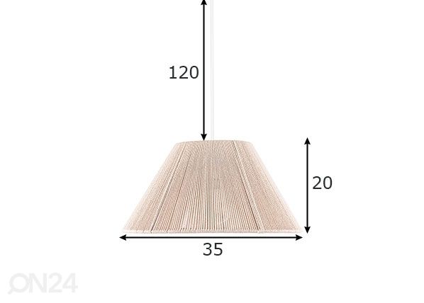 Laelamp Anna 35 mõõdud