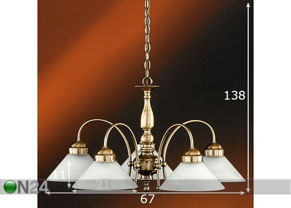 Laelamp Antwrep mõõdud