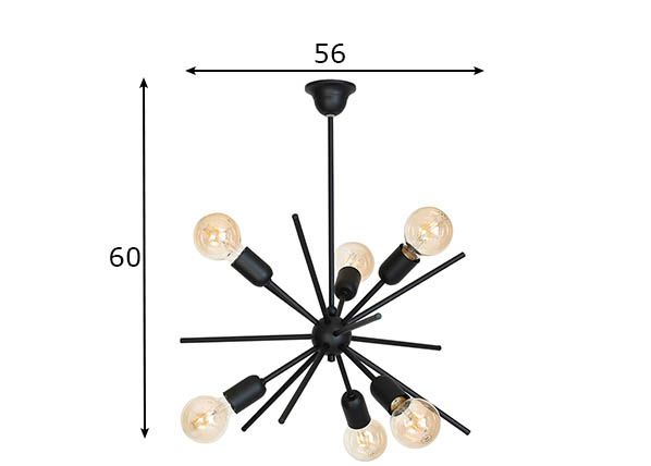 Laelamp Astra II mõõdud