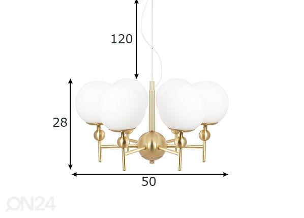 Laelamp Astrid 50 mõõdud