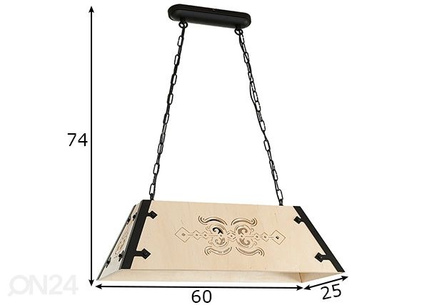 Laelamp Bara mõõdud