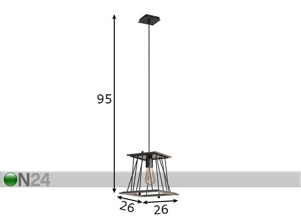 Laelamp Bari mõõdud